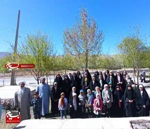 اردوی سیاحتی زیارتی دختران فعال فرهنگی وردنجان