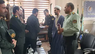 تأکید فرماندهان سپاه و انتظامی خمین بر هم&zwnj;افزایی برای تأمین امنیت پایدار