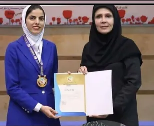 کسب عنوان داور برتر مسابقات لیگ نوجوانان تکواندو کشور