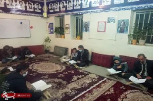 حلقه قرآنی پایگاه بسیج بلال حبشی برپا شد