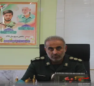 بازدید فرمانده سپاه امام علی(ع) از کارگاه تولید ماسک