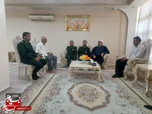 دیدار و سرکشی از خانواده شهید شاخص شهرستان ایذه