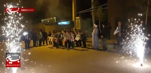 حال و هوای شهرها و روستاهای شهرستان هرند در شب ۲۲ بهمن