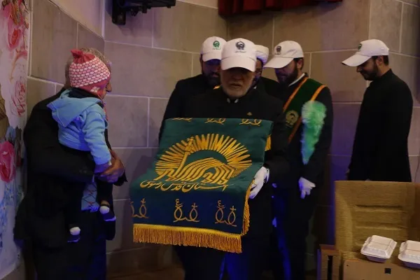 جشن میلاد حضرت زهرا(سلام الله علیها) با حضور بسیجیان  وپایوران گردان