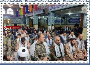 گزارش تصویری از همایش بزرگ بسیجیان با عنوان شکوه اقتدار در نجف آباد