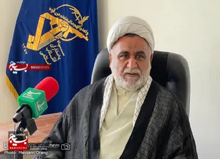 حجت الاسلام والمسلمین علیزاده مسئول نمایندگی ولی فقیه در سپاه تهران بزرگ