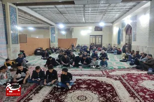 مراسم احیای شب بیست و سوم ماه مبارک رمضان در روستای بابانظر رزن
