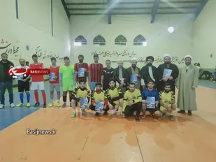 برگزاری مسابقه فوتسال بین حوزه و دانشگاه در بابل
