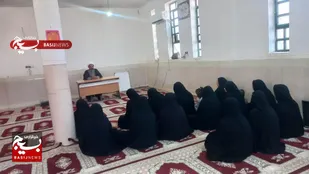 نشست جهاد   تبیین در مسجد امام حسین (ع) در دلگان