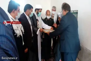 دیدار امام جمعه شهر بنجار با خانو شهید حسین خاتمی