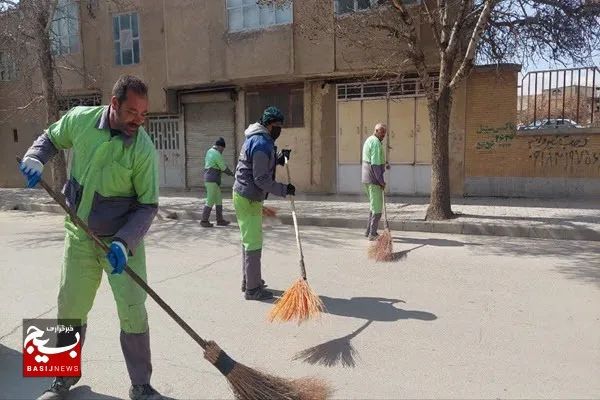 اجرای طرح پاکسازی و نظافت محله به محله در بهار