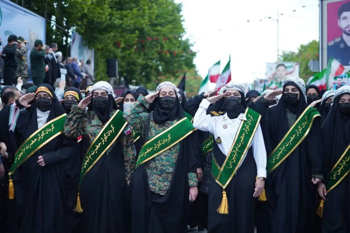 درخشش دختران و زنان شجاع و درخشش طلایه‌داران غیرت لرستان؛ زنان جان‌فدای ایران امام‌رضایی در اوج اقتدار ملی+عکس