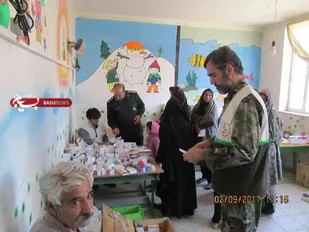 خدمت رسانی پزشکان بسیجی شاهرود در روستای رضا آباد خارتوران