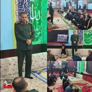 نشست جهاد تبیین با سخنرانی سرهنگ پاسدار احمد حمدی صخری در سویسه سادات برگزار شد