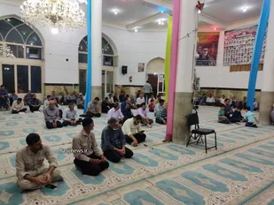 جشن میلاد امام رضا(ع) در مسجد حضرت صاحب الزمان(عج) شهر کوشک خمینی شهر