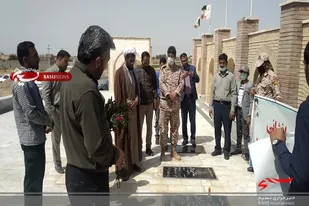 تجدید میثاق با شهدا در زهک