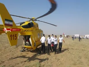 سقوط هواپیما در اطراف فرودگاه آزادی و مصدومیت ۲ سرنشین آن