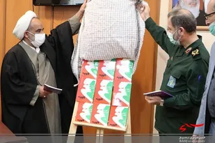 آئین نکوداشت هفته هنر انقلاب اسلامی و روز بسیج هنرمندان در سپاه کربلا