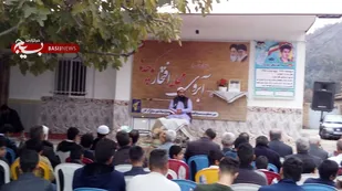 مراسم شهید آبروی محله در روستای نظر آباد گرگان