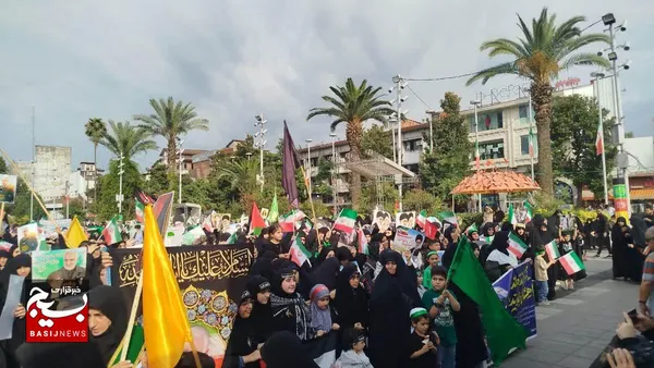 اجتماع زینبیون در رشت