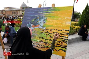 برگزاری رویداد فرهنگی&ndash;تبیینی &laquo;پای کار ایران&raquo; در همدان