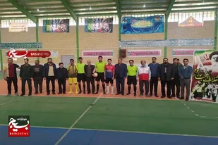 برگزاری مرحله ناحیه ای مسابقات فوتسال بسیج در شهرستان اقلید