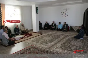 دیدار مسئول دفتر نمایندگی سپاه ناحیه شهرستان اشتهارد با خانواده شهدا و جانبازان