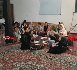 حضور گروه جهادی شهید آوینی دانشگاه پیام نور در محله اسلامی فدک شاهرود+ تصاویر