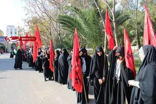 اجتماع بزرگ بسیجیان با عنوان " نمایش اقتدار " در گرمسار برگزار شد+عکس