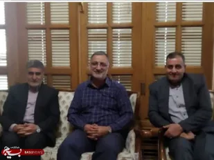 دیدار سردار شاکرمی، فرمانده سپاه امیرالمؤمنین (ع) استان ایلام با شهردار تهران؛