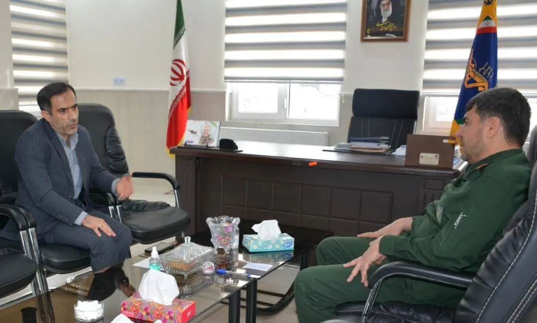 دیدار فرماندار بویراحمد با فرمانده سپاه فتح استان/ تعامل و همکاری دوجانبه سپاه و فرمانداری بویراحمد برای خدمت جهادی به مردم