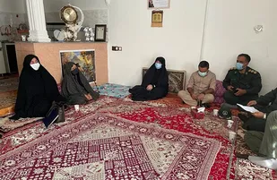 دیدار با مادرشهید &laquo;حسین مشهدی کرمی&raquo; در قالب اجرای طرح معینه