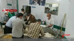 طبخ و توزیع ۱۵۰۰ پرس غذا در شهرستان اشتهارد