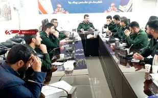 نشست کمیسیون جذب و سازماندهی بسیجیان در ناحیه پیشوا