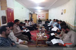 جلسه ابلاغ برنامه پایگاه&zwnj;های تابعه حوزه شهید &laquo;صوفی&raquo; همدان