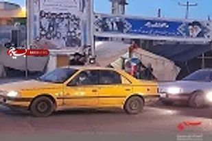 برپایی ایستگاه صلواتی به مناسبت سالگرد شهید سلیمانی در زاهدان