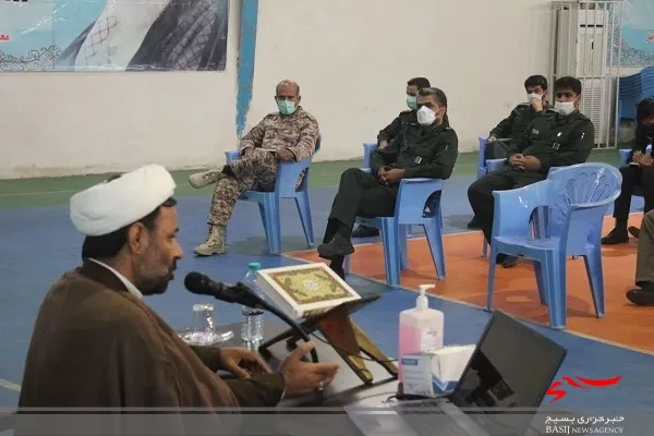 برگزاری دوره تربیت و تعالی در سپاه شهرستان چابهار