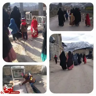 مراسم میهمانی لاله ها در روستای چاهگاه