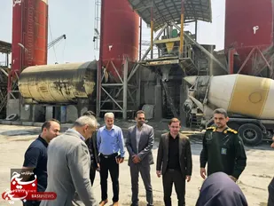 پیگیری مشکلات سوخت و باربرگ واحدهای تولیدی بتن غرب مازندران در چالوس