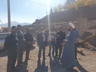 ۳۵۰۰متر لوله گذاری روستا  هینمان کرمان