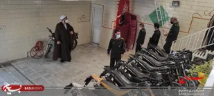بازدید معاون هماهنگ کننده سپاه قم از حوزه بسیج شهید شیرازی