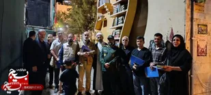 تجلیل از خبرنگاران در دل اجتماع مردمی شاهرود+تصاویر