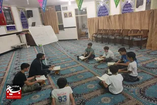 طرح نوجوانه های صالحین با برنامه های متنوع در محله اسلامی سرخه برگزار می شود
