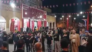 وداع نمادین با نائب امام زمان(عج) در شهرستان رامشیر