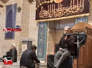 اولین شب سوگواری فاطمیه درمسجد جامع شهرکرد