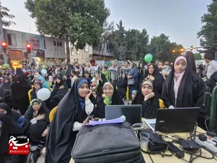 برپایی جشن کیلومتری عید غدیر در شاهرود+ تصاویر