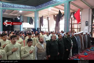 تجمع بسیجیان همدان در رزمایش اقتدار عاشورایی