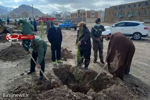 روز درختکاری در شهرستان تفرش