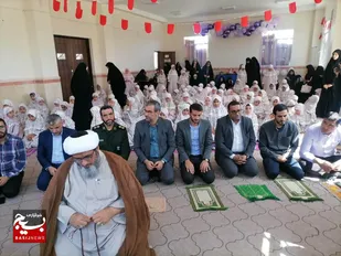 اعتکاف علمی و آموزشی مدرسه جهادی شهید احمد کاظمی در شهرستان شادگان