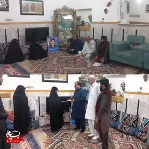 تجدید میثاق با آرمان&zwnj;های شهدا؛ جانشین سپاه شهرستان سراوان با خانواده شهید &laquo;عیسی سپاهی&raquo; دیدار کرد